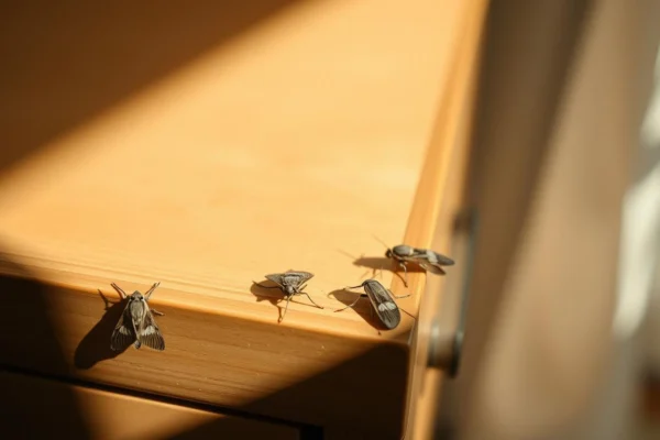 Motten in der Wohnung erkennen